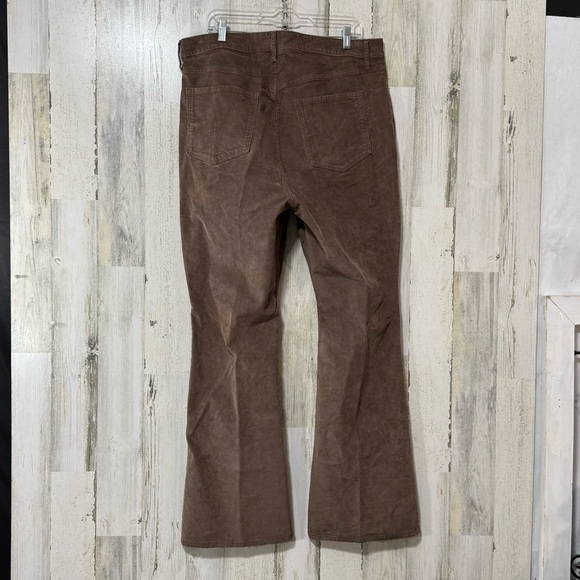 Old Navy Corduroy Brown Fit & Flare Pants - Picture 6 of 11